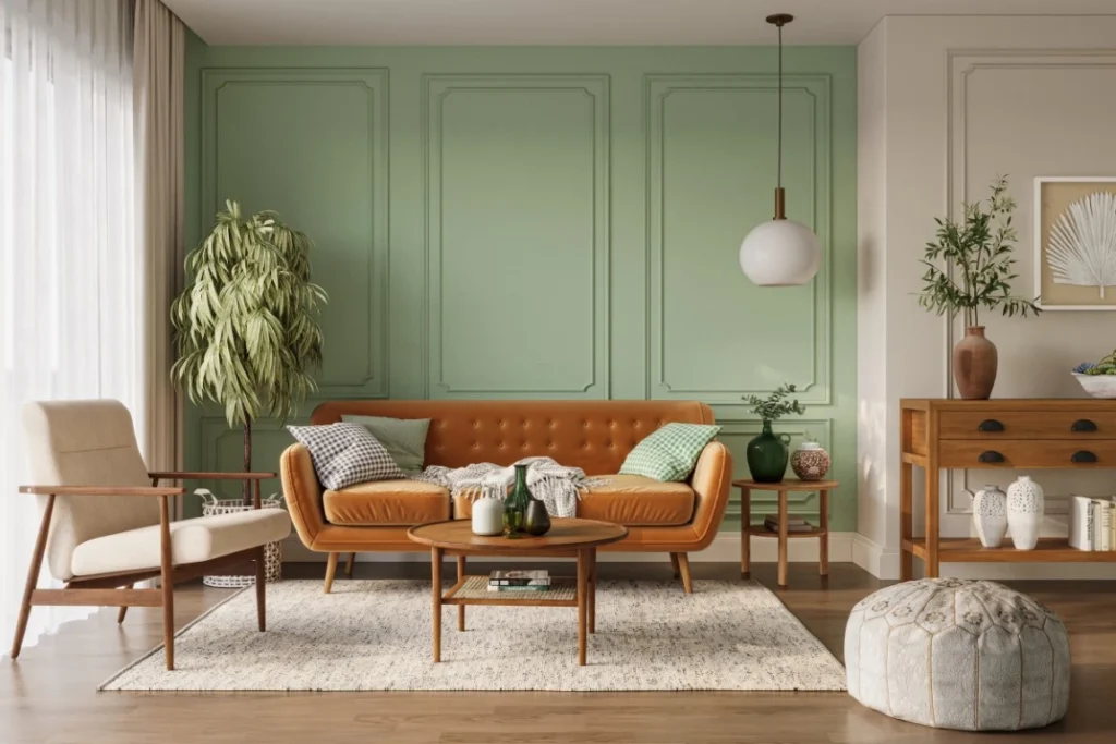 Freshly painted modern interior in the UAE